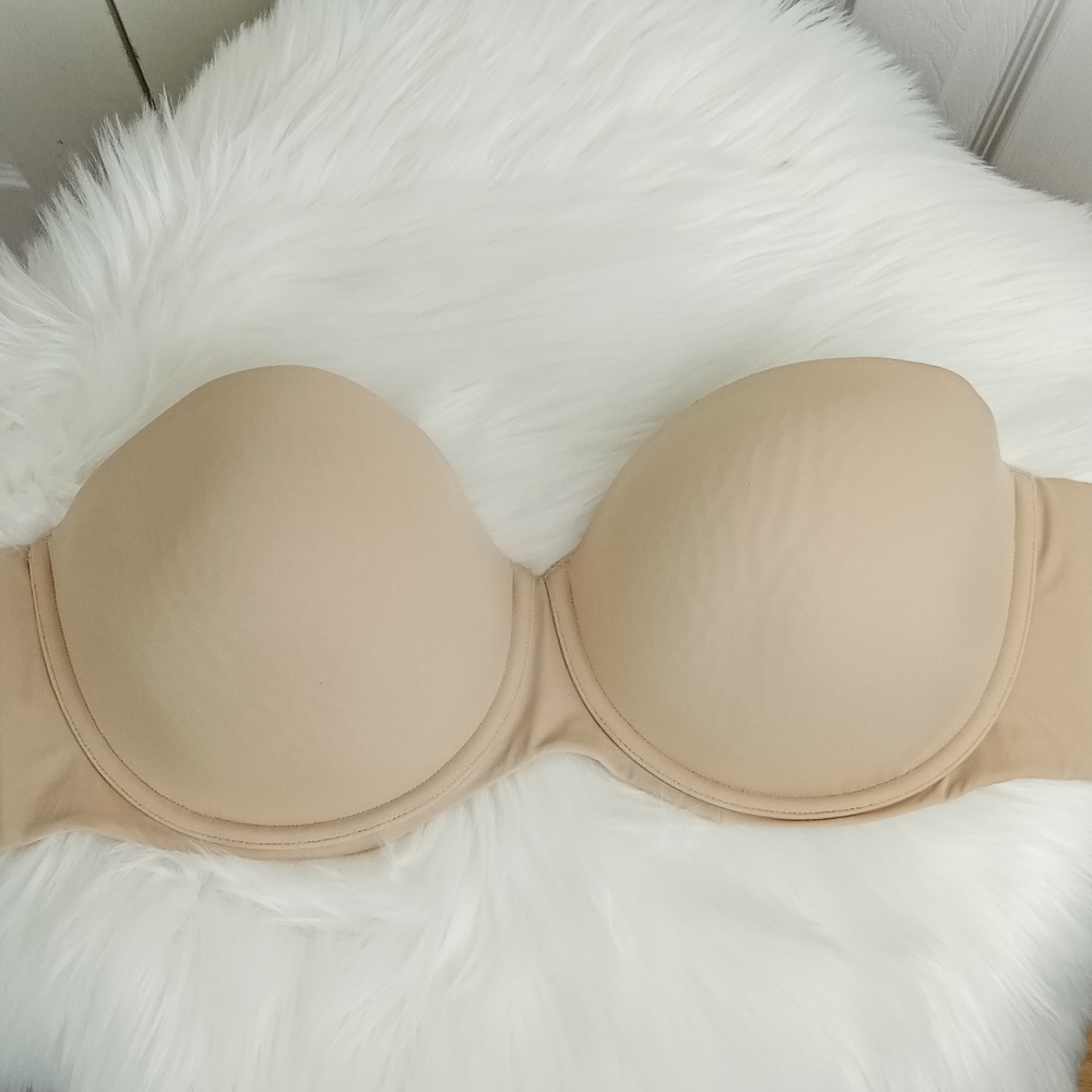 Cacique Lightly Line Multi-Way Strapless bra nude